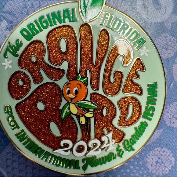 NWT. Disney Pin. Epcot 2024 flower and garden festival. Orangebird pin - Picture 5 of 8